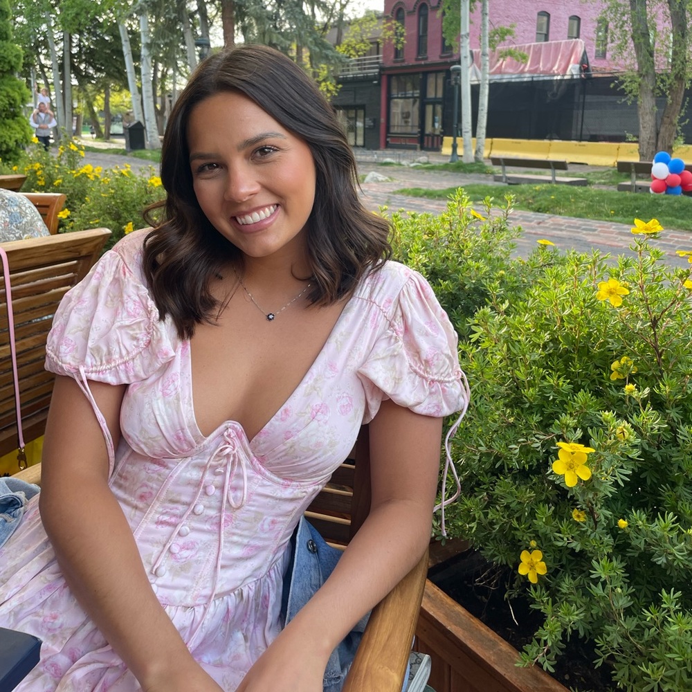 Paulina puff lovers and friends dress